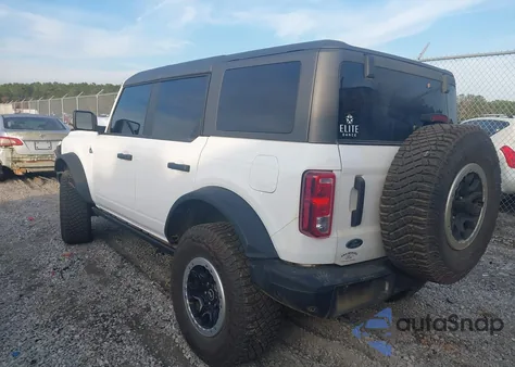 2024 Ford Bronco Black Diamond z USA, uszkodzony, nr VIN 1FMEE1BH9RLA64061